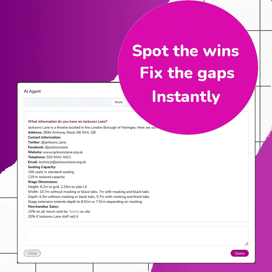 Smart reporting by AI