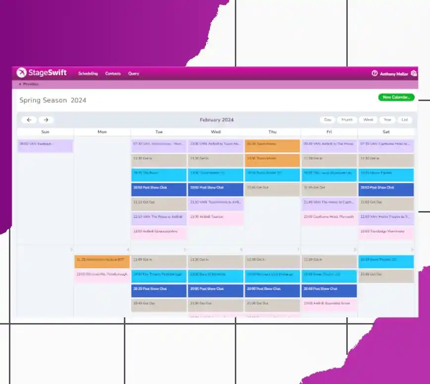 Calendar View
